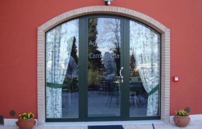 Serramenti in legno/alluminio - Finestra EVOLUTION 90 Quadro