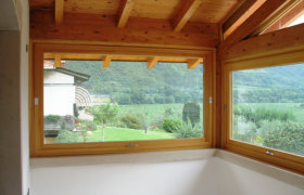 Serramenti in legno/alluminio - Finestra EVOLUTION 90