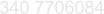 340 7706084