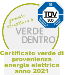 Certificato verde di  provenienza  energia elettrica  anno 2021