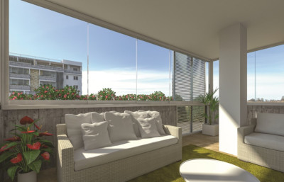 Vetrate Panoramiche per balconi, verande, tettoie e porticati in legno